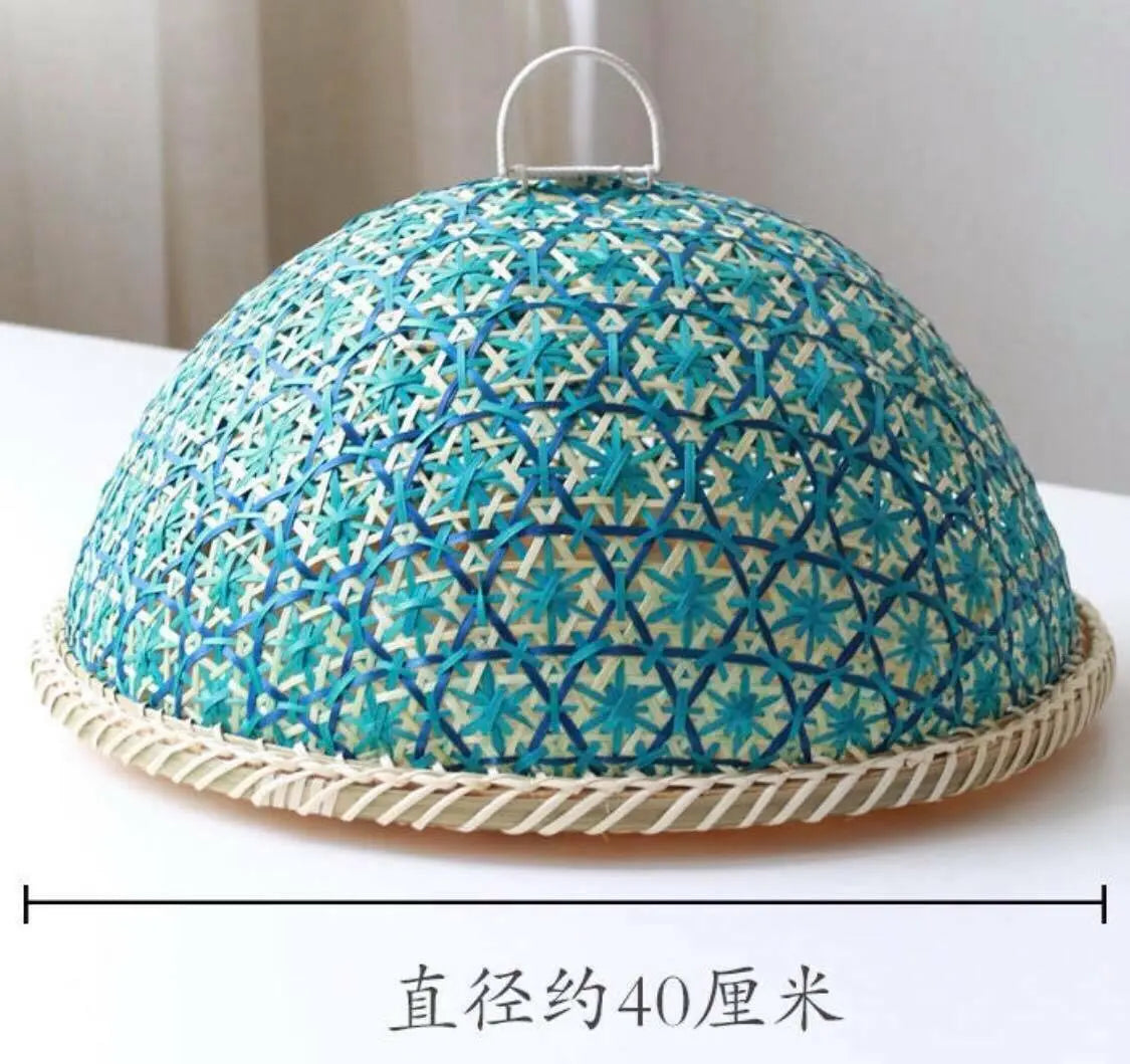 Food Cover Bamboo Handwoven Bread Food Fruit Cover Prevent Insect Multi Use Cute everythingbamboo