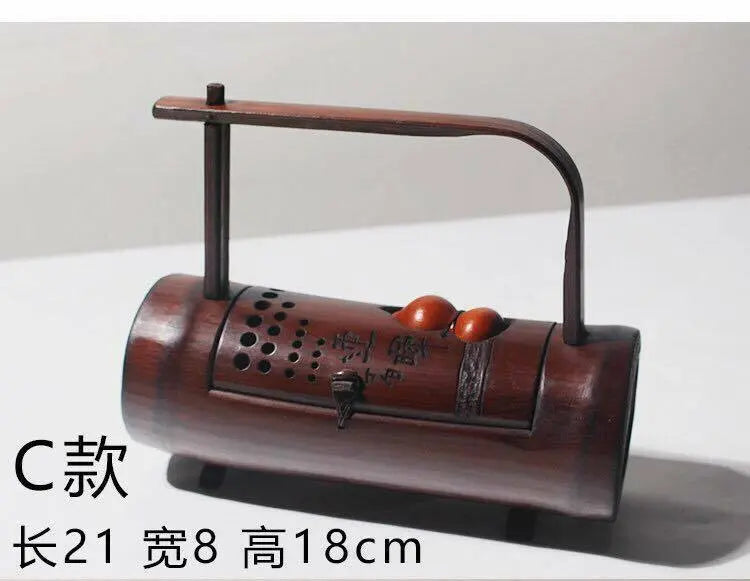 Incense Burner Natural Bamboo Handcrafted Incense Holder Artwork Home Decorarion everythingbamboo