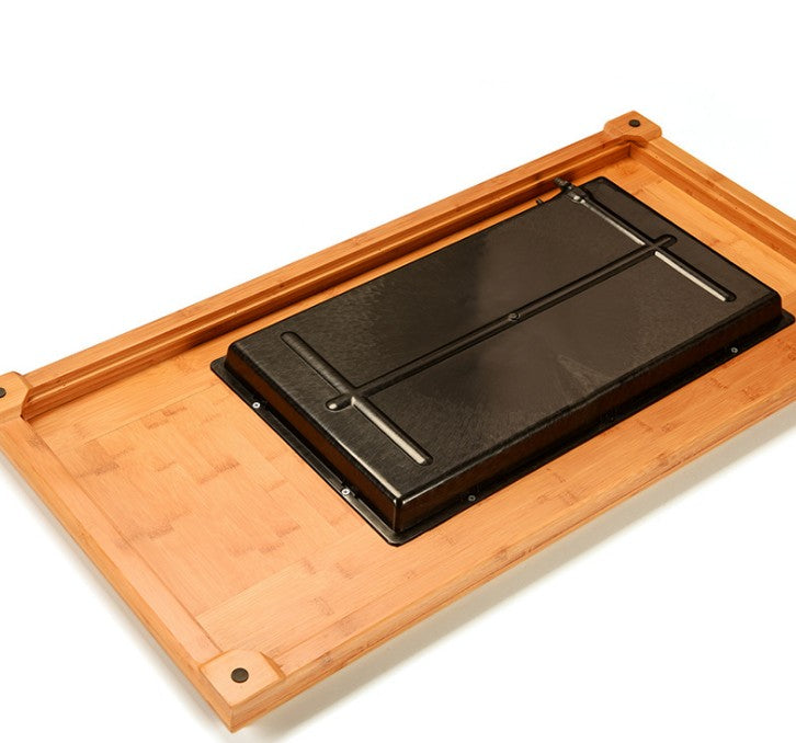 Large Bamboo Wooden tea tray coffee tray Natural bamboo root carving 天然竹制根雕茶盘 everythingbamboo