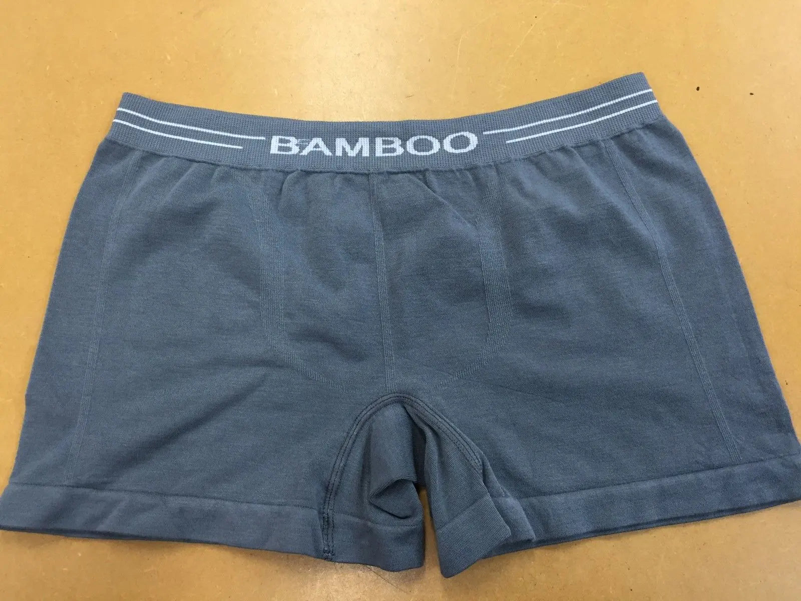 Men Soft Bamboo Fibre Pure Color Shorts Boxer Briefs Underwear 男士竹纤维内裤 everythingbamboo