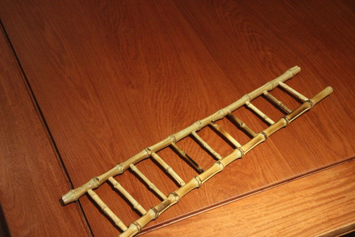 Natural Bamboo creative handmade ladder model toy children home decoration everythingbamboo