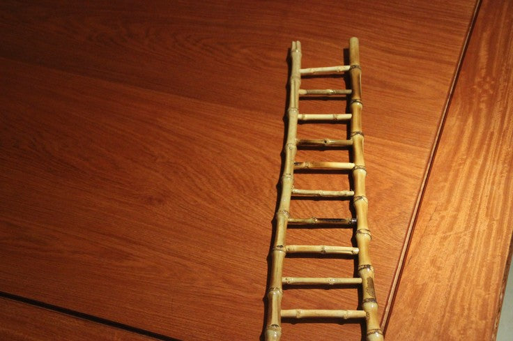 Natural Bamboo creative handmade ladder model toy children home decoration everythingbamboo