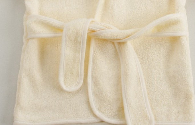 Natural bamboo fiber bathrobes soft and absorbant for baby 0-18 month  婴儿竹纤维浴袍 everythingbamboo