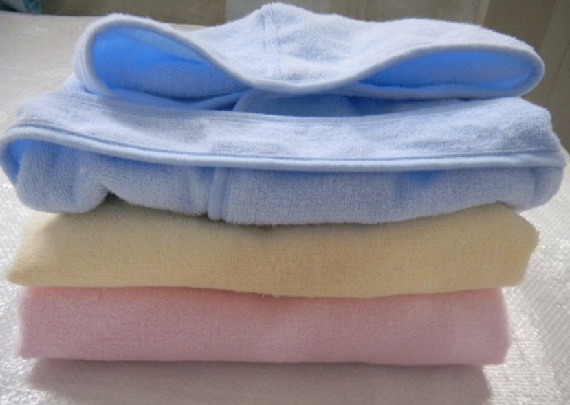 Natural bamboo fiber bathrobes soft and absorbant for baby 0-18 month  婴儿竹纤维浴袍 everythingbamboo