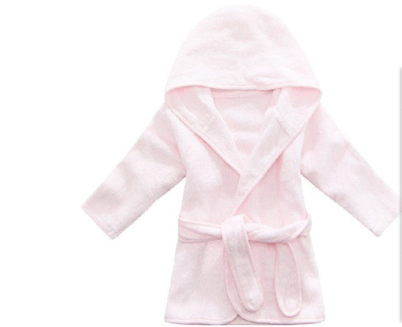 Natural bamboo fiber bathrobes soft and absorbant for baby 0-18 month  婴儿竹纤维浴袍 everythingbamboo