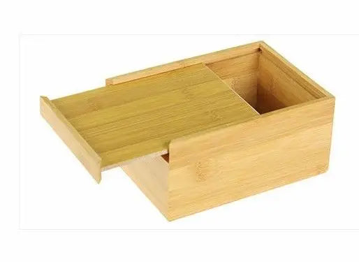 Natural bamboo tissue box holder container bamboo storage choice home, car handy Everythingbamboo