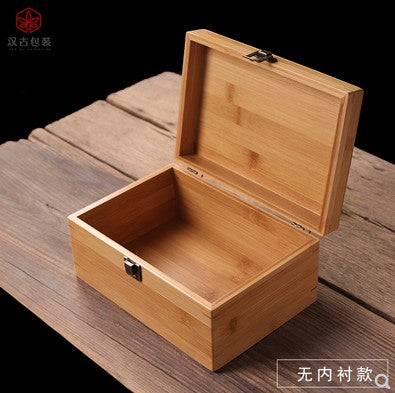 Premium Bamboo Box Storage Cosmetic Organizer Make Up Jewelry Box Tea Set Storage Solution Gift Box everythingbamboo