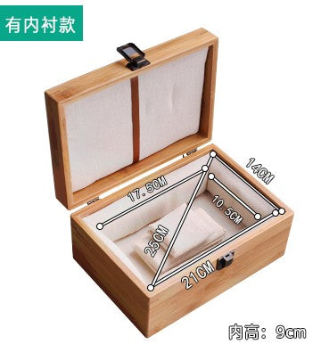 Premium Bamboo Box Storage Cosmetic Organizer Make Up Jewelry Box Tea Set Storage Solution Gift Box everythingbamboo