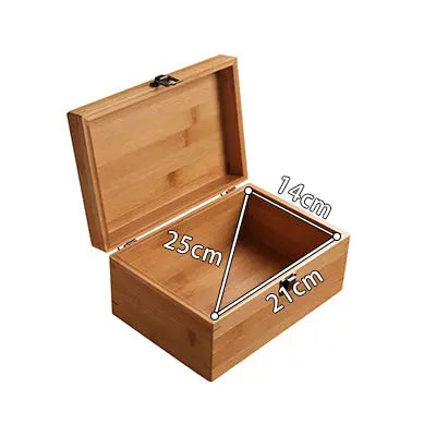 Premium Bamboo Box Storage Cosmetic Organizer Make Up Jewelry Box Tea Set Storage Solution Gift Box everythingbamboo