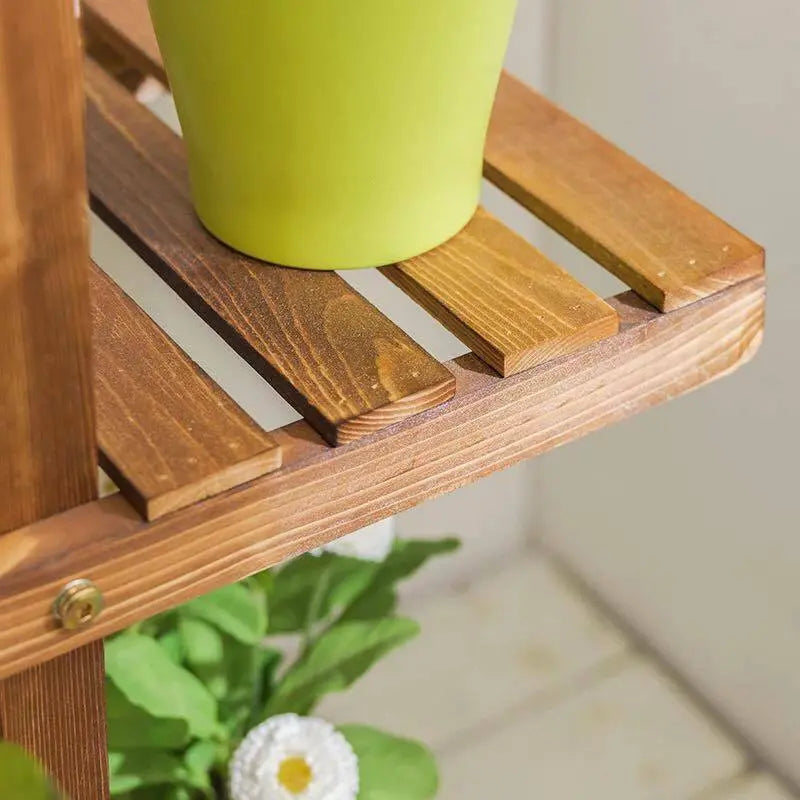 Premium Plant Stand Wooden Indoor Outdoor Garden Balcony Planter Pots Storage everythingbamboo