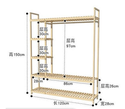 Wooden Premium Plant Stand Outdoor Indoor Balcony Multi-Layer Shelves Pot Stand everythingbamboo