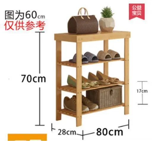 bamboo shoe rack with seat bamboo stool rack shelf many sizes storage 竹换鞋凳 Unbranded