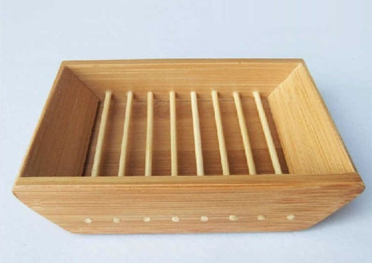 bamboo soap box natural bamboo soap holder bamboo storage choice 竹制皂盒 Unbranded