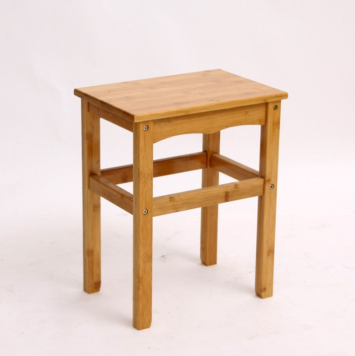 bamboo wooden child stool rest stool fishing strong, light durable base 竹制小方凳 Everythingbamboo